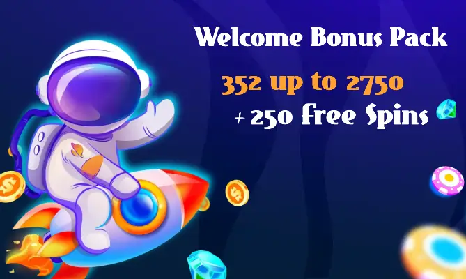CosmicSlot Casino welcom banner app