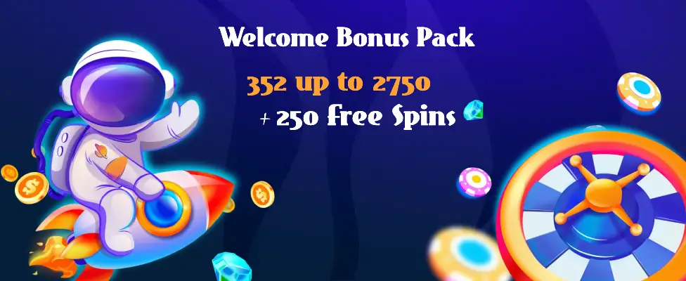 CosmicSlot Casino welcom banner